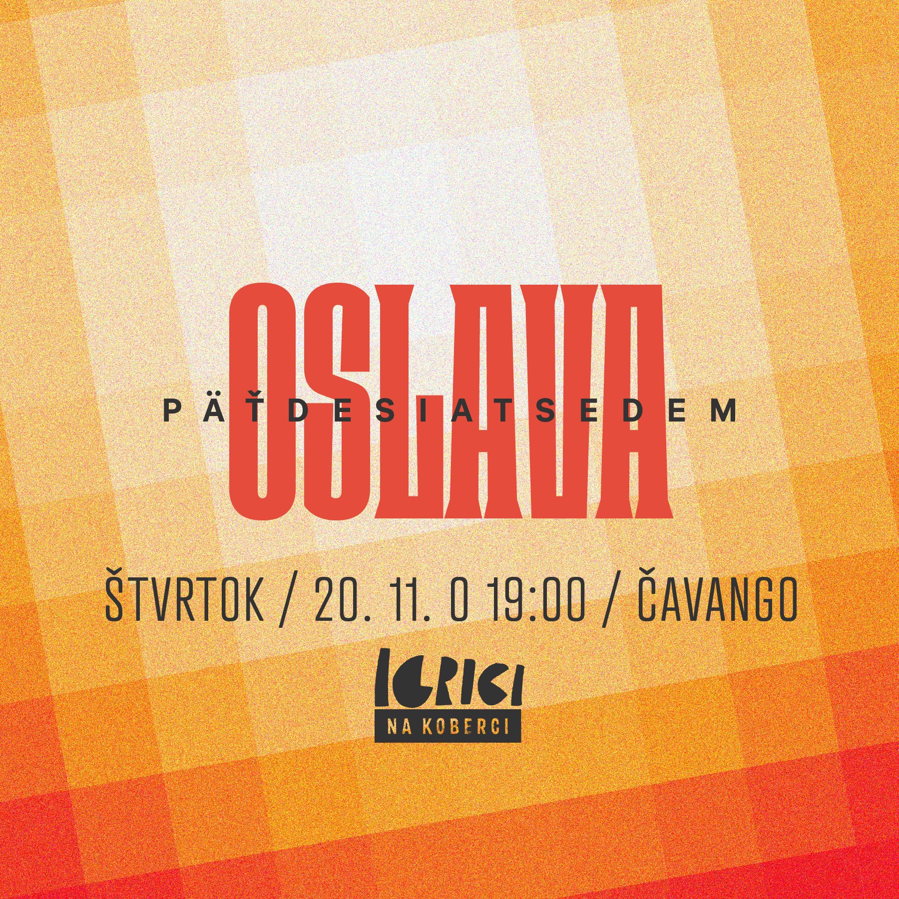 igrici na koberci oslava 57